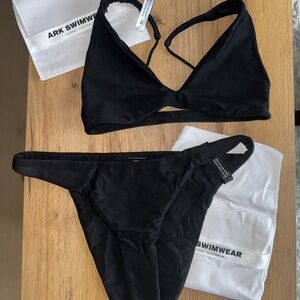 Ark Swimwear Black Bikini Set BRAND NEW